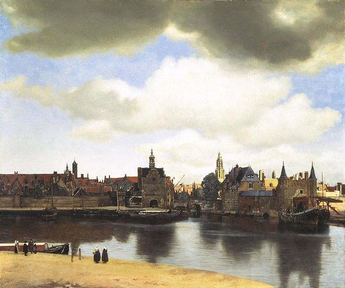 Johannes Vermeer View of Delft, China oil painting art